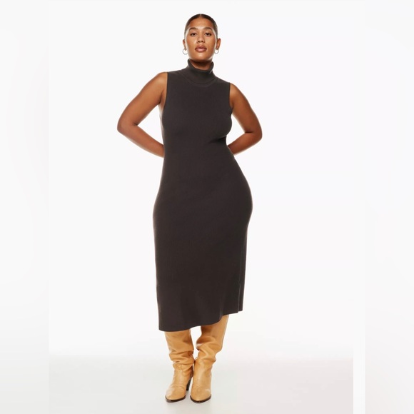 Aritzia Mimi Brown Dress - Picture 1 of 4